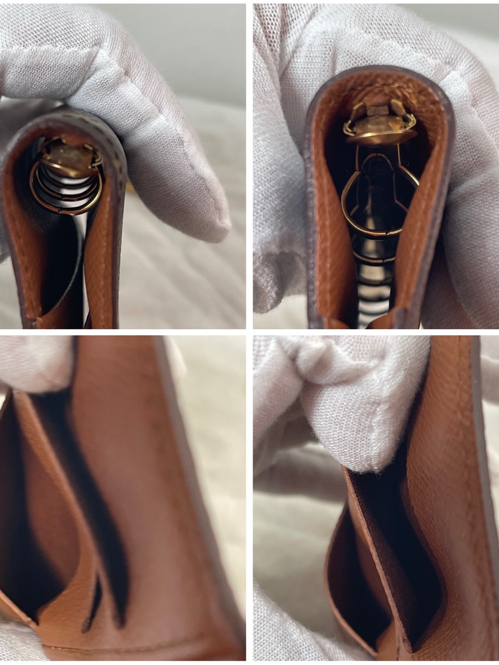 Louis Vuitton Brown and Gold Monogram Snap Agenda Cover PM size with Pen - Picture 7 of 16